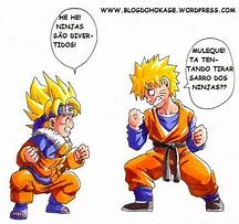 Image result for Goku vs Naruto Memes