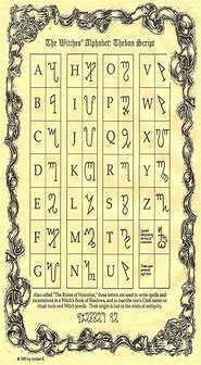 Image result for Letter a The Witch