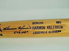 Image result for Harmon Killebrew 1960s Little League Bat