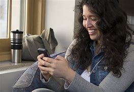 Image result for Happy People Texting