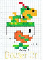 Image result for 8-Bit Bowser Jr