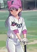 Image result for Anime Girl White Skin Playing Softball