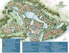 Image result for Saratoga Springs Disney World Map