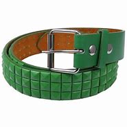 Image result for Green Leather Belt