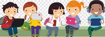 Image result for People Using Technology Cartoon