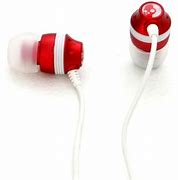 Image result for Old Skullcandy Headphones White with Red