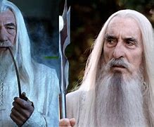 Image result for Gandalf and Saruman
