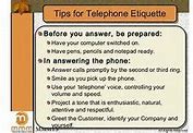 Image result for Phone Etiquette Personel