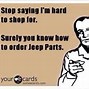 Image result for Jeep Wrangler Memes