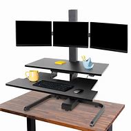 Image result for Stand Up Desk Attachment