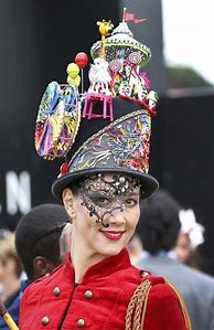 Image result for Crazy Hats for Women