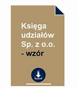 Image result for księga_udziałów