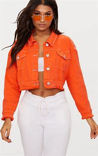 Image result for Crop Jean Jacket