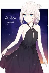 Image result for Anime Girl Black Dress