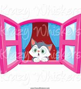 Image result for Cat Looking Out Window Clip Art