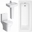 Image result for Small Bathroom Suites