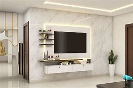 Image result for TV Unit Marble Design for Living Room