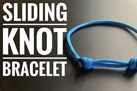 Image result for Paracord Bracelet Sliding Knot