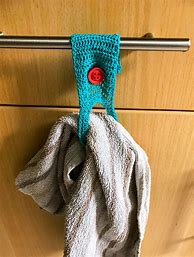 Image result for Mammy Crocheted Towel Holder