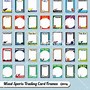 Image result for Sports Trading Card Template