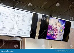 Image result for Lunch Menu LCD-screen