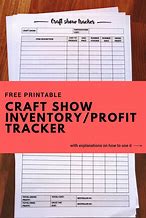 Image result for Craft Business Inventory Template