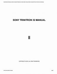 Image result for Sony Trinitron S32