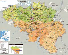 Image result for Map of Netherlands and Belgium