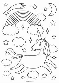 Image result for Printable Colorable Unicorn