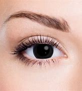 Image result for Black Out Halloween Contacts