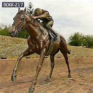 Image result for Horse Racing Sculptures