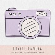 Image result for Purple Camera Clip Art