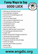 Image result for Funny Quotes About Luck