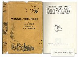 Image result for Winnie the Pooh Original Book Cover