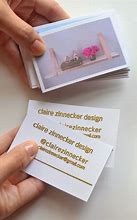 Image result for Creative DIY Business Cards