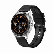 Image result for Silver Smartwatch Black Bezel