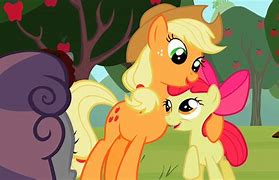 Image result for Applejack and Apple Bloom Equestria Girls