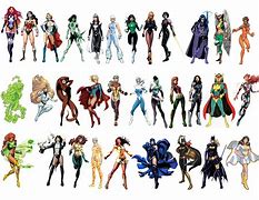 Image result for All Marvel Female Superheroes