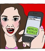 Image result for Netflix and Chill Cartoon
