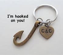 Image result for Fish Hook Keychain