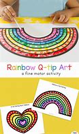 Image result for Rainbow Q-Tip Printable