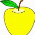 Image result for Yellow Apple Clip Art