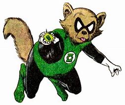 Image result for DC Green Lantern Squirrel