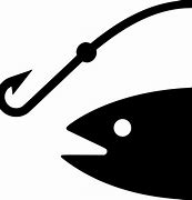 Image result for Free Fishing Hook Clip Art Black and White