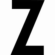 Image result for Black Letter Z