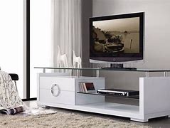 Image result for Modern White TV Stands for Flat Screens