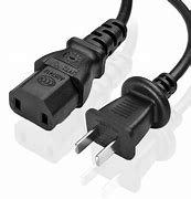 Image result for Two-Prong Power Cord
