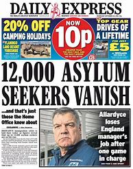 Image result for Daily Express Newspaper England