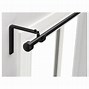 Image result for Small Kitchen Curtain Rods with Hooks
