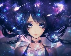 Image result for Blue Anime Galaxy Girl
